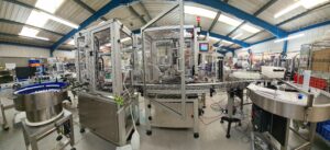 Twin Mini Mono Machine Atex Zone 2 Rated, Full Line, Single Cap Head.