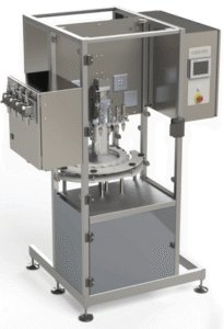 CC560 Filling Machine designed for quick change over.