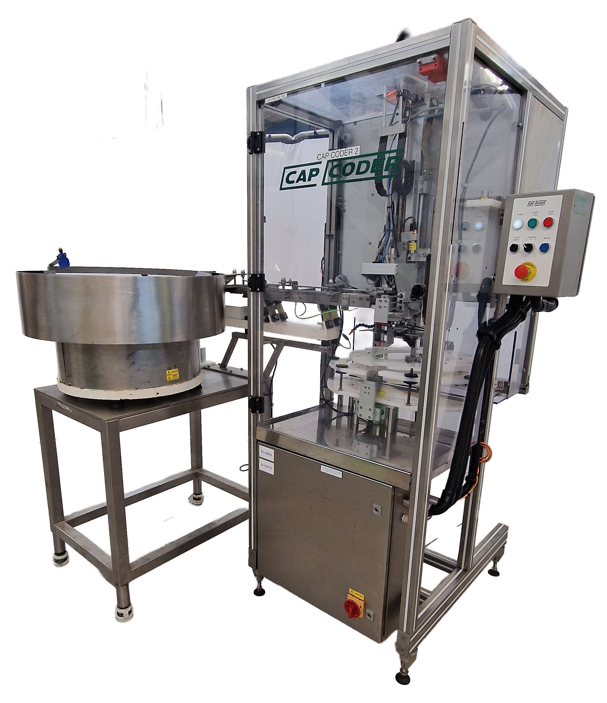 Cap Coders Micro Mono, A Semi or Fully Automatic Modular Filling & Capping Machine