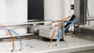 CC570 Filling Machine, between filling gating system, end gate.